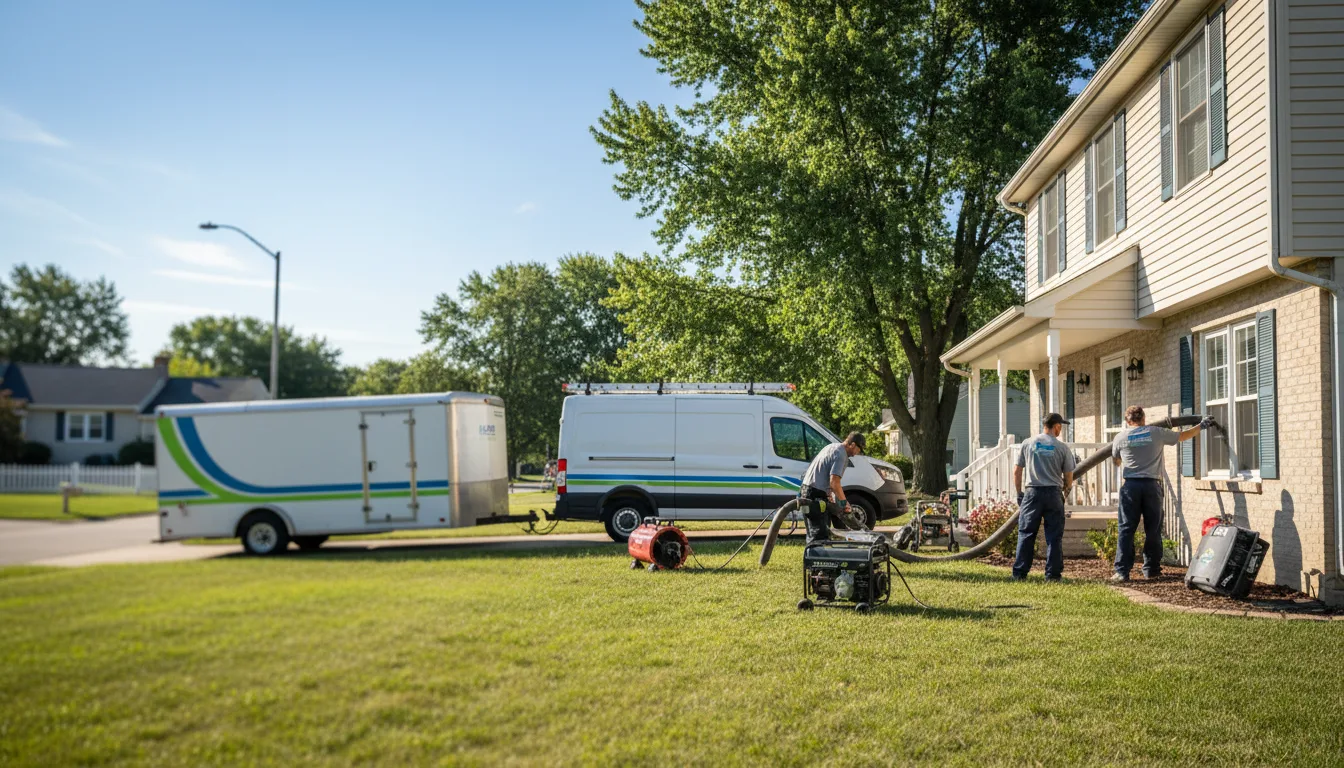 Flooded Basement Restoration And Cleanup With Repair in Gurdon, AR near me